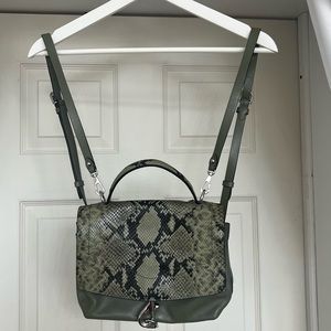 Rebecca Minkoff Stella medium convertible pack back in Thyme